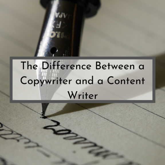 The Difference Between a Copywriter and a Content Writer